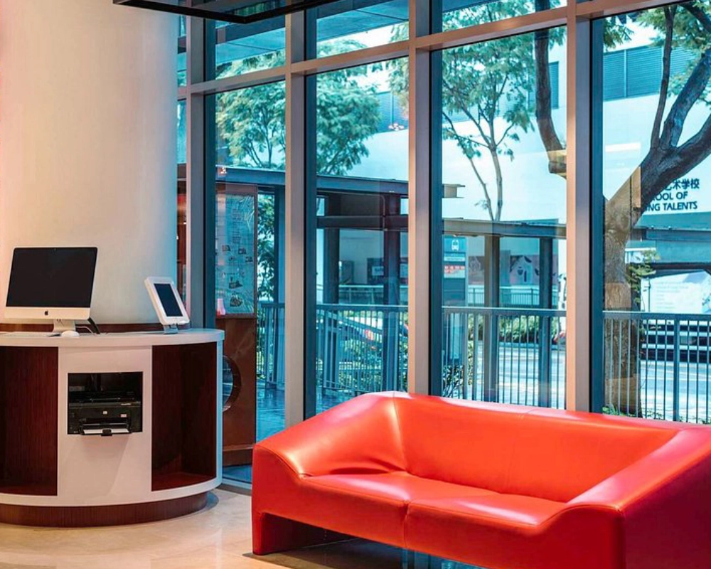 ਹੋਟਲ ਲੋਬੀ ਚਮੜੇ ਸੋਫੇ